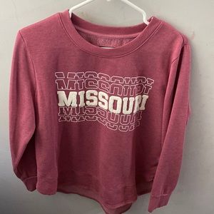Missouri sweatshirt